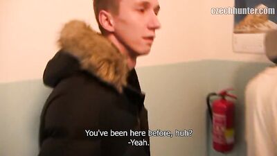 Young Czech Hunters Bareback In The Park