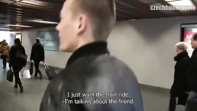 CH 344: Czech Hunter and His Public Straight Boy Friends