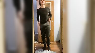 Teenager [ABX] in the shower, enjoying a hot soapy massage while masturbating himself to a massive climax