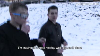 CH 345 - Czech Hunter Pounding Public Straight Boys