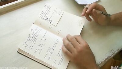 Frat brothers engage in rough, raw and wild group anal sex, cum-shooting fun!