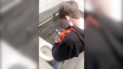 Asian Public Bathrooms: Spying on Big Dick Blonde Boys Getting Drilled in the Stalls