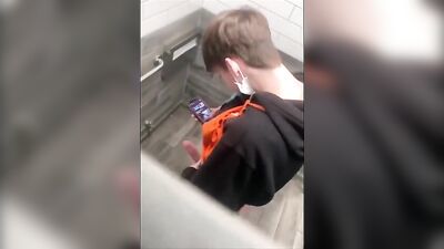 Asian Public Bathrooms: Spying on Big Dick Blonde Boys Getting Drilled in the Stalls