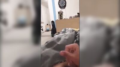 Handsome Young Man Pumps His Cock on Live Cam!