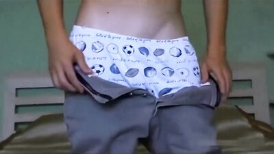 GBT Twink porn plays with his cock and ass for the camera - AI Enhanced