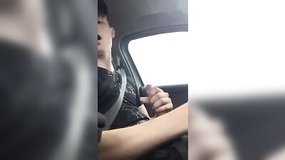 One-on-one with a sexy young amateur! Hot hand job action leads to an explosive cum shot