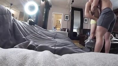 Dad & Son Web Cam Sex - Bear Daddy Bear Pops A Cherry