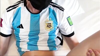 Two Asian Soccer Players End Promising Game with a Cumshot Showdown in the Fields