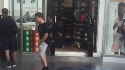 Male Model Exposes Himself in Central Park