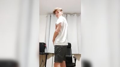 Budding model Jonathan gets down and dirty with his admirers