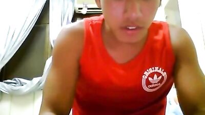 Young and Wild Asian: Exciting Cam Handjob with a Huge Dong