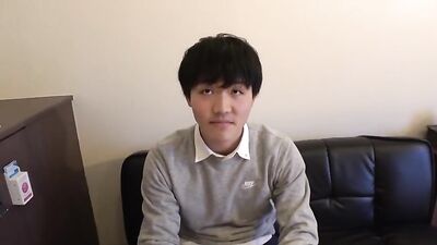 Straight-Acting Chinese Teen Gives Rough Blowjob