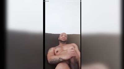 Explosive black cum shots on white faces