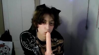 Cumming So Hard in Cosplay Webcam Action