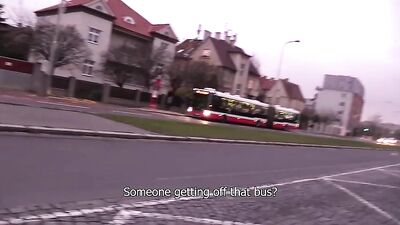 Straight and Handsome Czech Hunters in Public Places