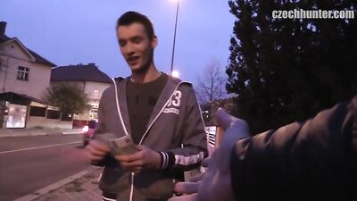 Straight and Handsome Czech Hunters in Public Places