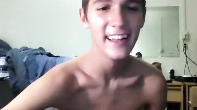 Twink Cum Solo Handjob Amateur on Web-Cam