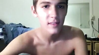 Twink Cum Solo Handjob Amateur on Web-Cam