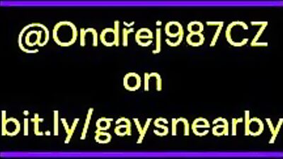 Young Czech hunk pleasuring himself with a dildo - Amateur big cocks