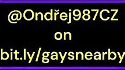 Young Czech hunk pleasuring himself with a dildo - Amateur big cocks