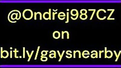 Young Czech hunk pleasuring himself with a dildo - Amateur big cocks