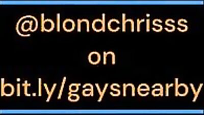 Teen Blonde Chris Sucks a Huge Dick in an Amateur Blowjob Scene