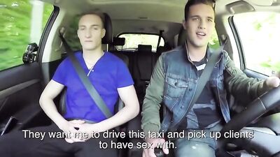 Gangbang of 3 Fit Twinks with Sensational Cock Sucking and Dirty Ass Play on Set