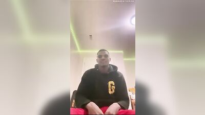 68 Dark Skin Teen Strips and Strokes! (Black Big Cock Bisexual Boy)