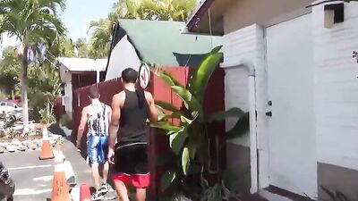 Again, Action-packed Bareback Ass-play