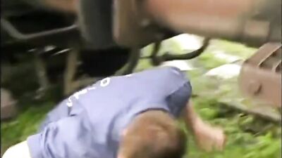 KTB - Safe Sex Condom Tops in the Park Handjobs, Blowjobs and Cumshots