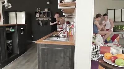 KTB - Frenzied Anal Fucking with Young Twinky Cum Sluts!