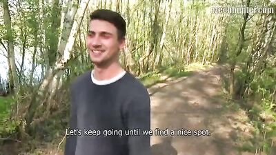 Handjob Hunks Sucking and Fucking on the Streets: Straight Boys Get Their First-Time Anal with Amature Muscle Dudes