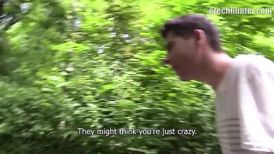 Pounding Czech Hunter Public Outside Straight Boys, Best of Czech Collection