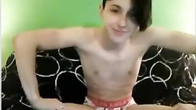 Gay Twinks: Self-Shot Cum Amateur Handjob Solo Cam
