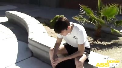 School Boy Bareback Gangbang - Action Packed Cum Shot