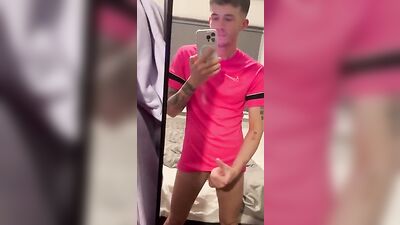 Big Dicks & Big Reflections - A Man Enjoys His Own Body