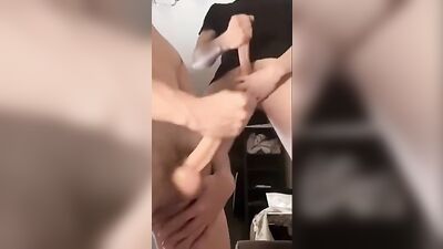 Webcam Cock Tease: A Twinks Jizz Frenzy