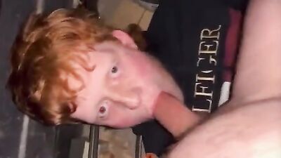 Gray and Ginger - Amateur Cum Shots Handjob Bear Daddy Facial