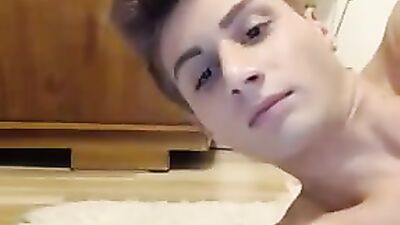 KTB 361 - A Young Twink Pleasures Himself with Hand Jobs and Amateur Cum Shots, All Captured on Live Cam!