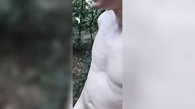 Risky Cutie Goes Wild in the Woods, Tagging Blissful Moments with Natures Beauty