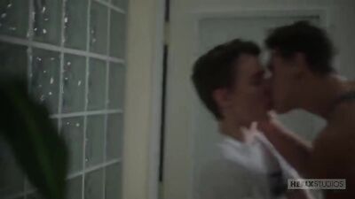 Eye-Catching Twinks Enjoy a Sexy Cam Show with Hot Bareback Action and Delectable Hand Jobs