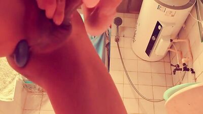 [ABX][4][248] - Bathroom Fling: A Teens First Anal Experience with a Fleshlight