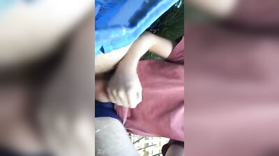 Twink Exposes His Huge Cock in Front of the Camera