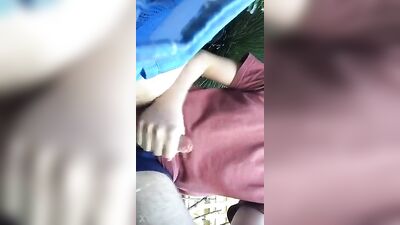 Twink Exposes His Huge Cock in Front of the Camera