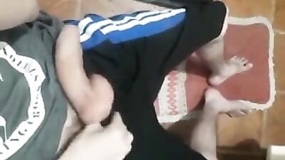 Skimpy Latino Boy Skinny Dick No Load (No Cum)