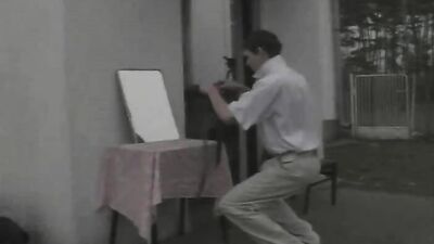 Rambunctious Men Seeking Ecstatic Sexual Release in Groups of Two - A Vintage Twink and Black Hand Job Adventure