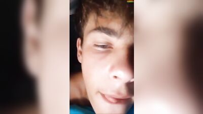 Tent-top Twink Takes a Tongue Bath of Cum