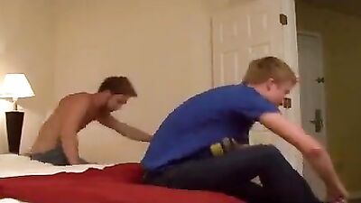 Hot Twink Bedroom Sex Scenes on GayTube