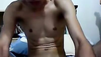 Handsome Twink Cums in Hot Amateur Solo Web-Cam Show