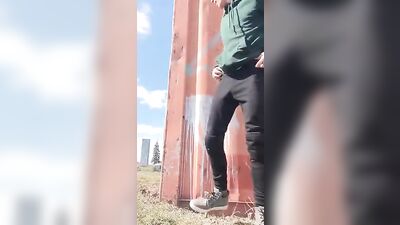 Handsome Young Twink Gives Intense Cumshot on His Own